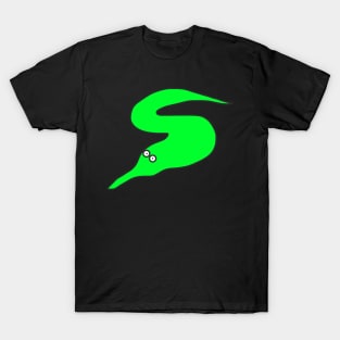 Green Squirmles Inspired Worm On A String T-Shirt